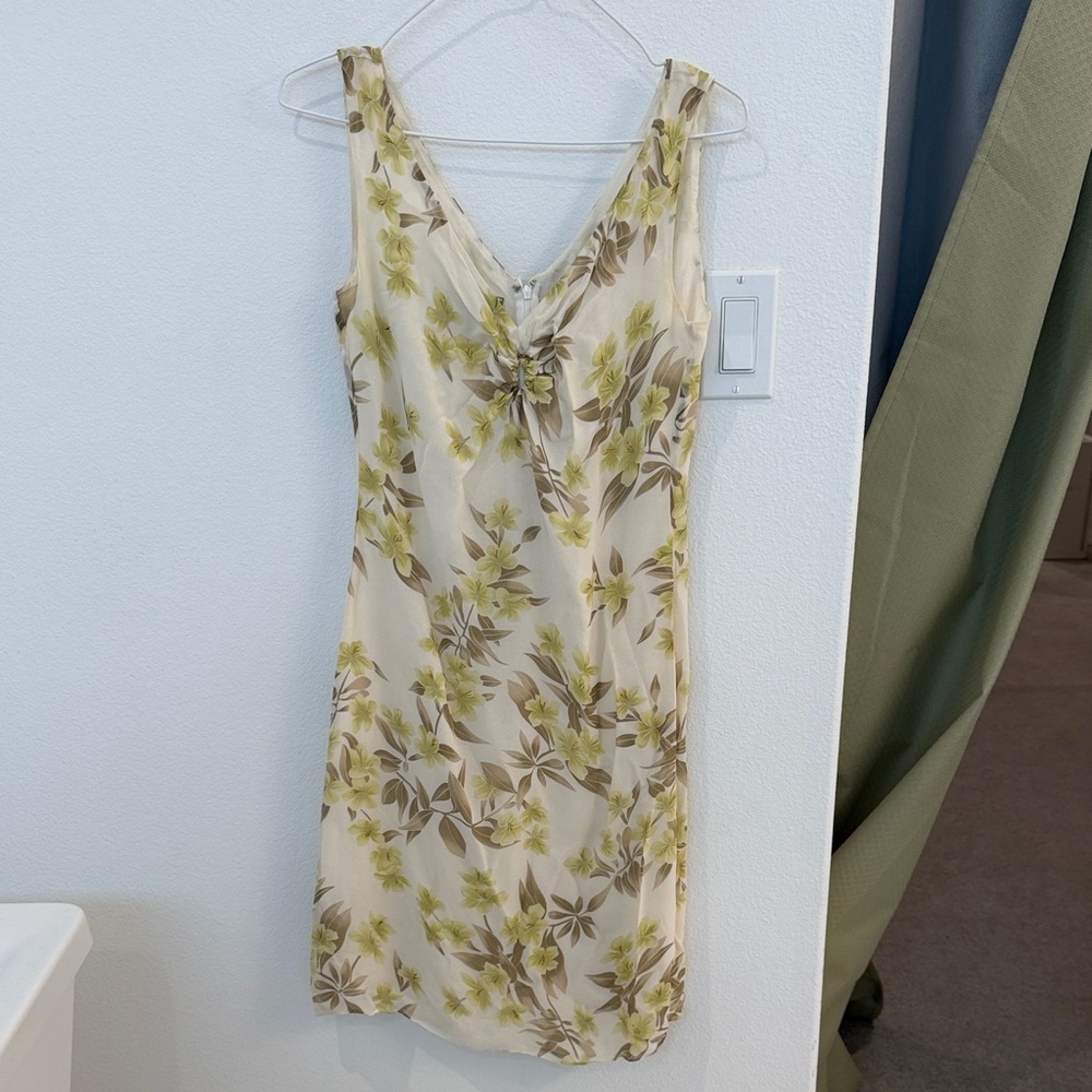 Tommy Bahama Silk Floral Sleeveless Dress